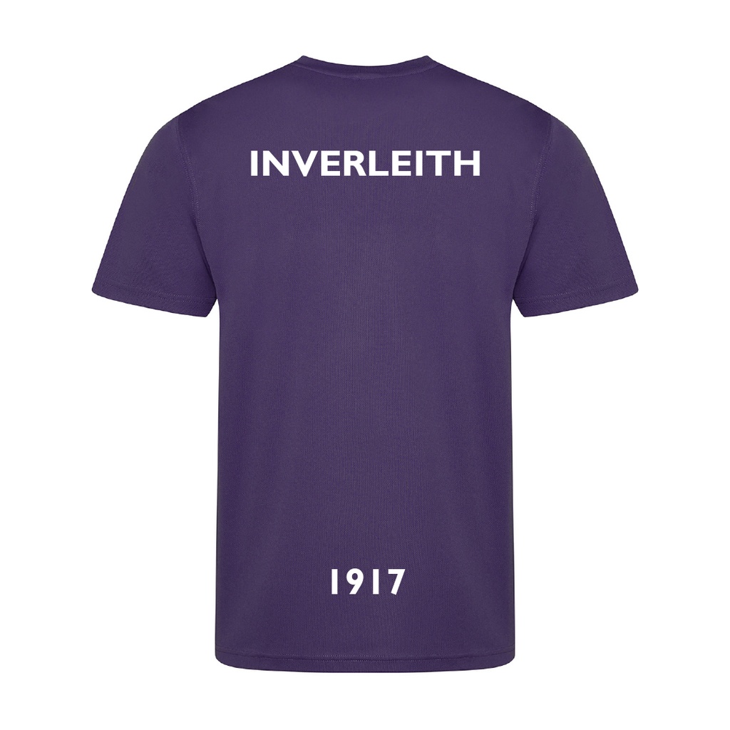 IHC Womens Training Shirt Purple|White