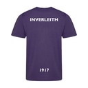 IHC Womens Training Shirt Purple|White