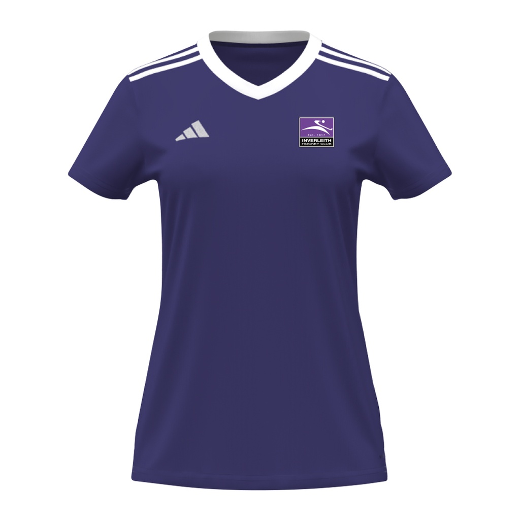 Jnr IHC Girls Home Shirt Purple|White