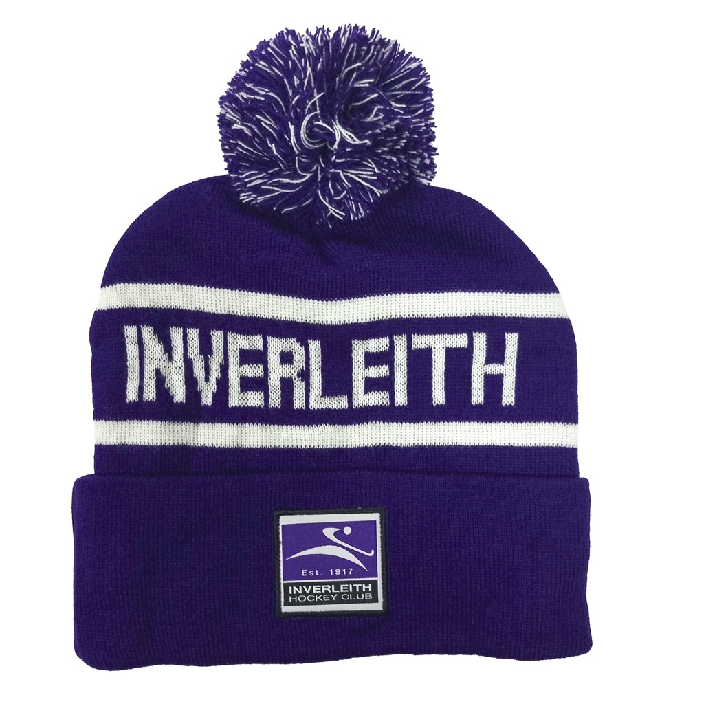 IHC Text Bobble Hat